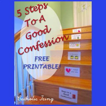 5 Steps To A Good Confession Printable